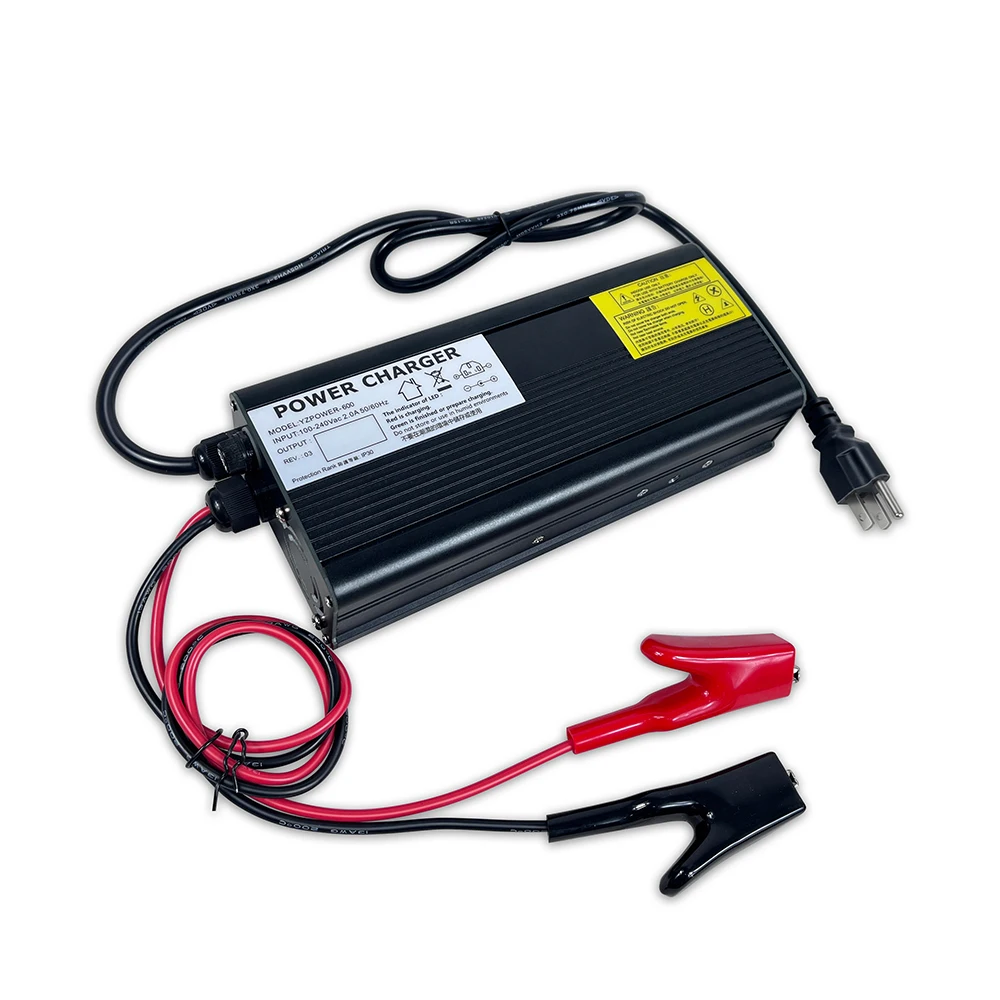 14.6V 20A Có Thể Điều Chỉnh Dòng Điện Lifepo4 Pin Lithium Sạc 12V Gói Xe Đạp Điện Vỏ Nhôm Sắt Làm Mát người Hâm Mộ