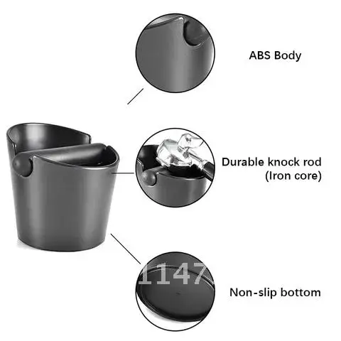 Контейнер для кофе эспрессо, противоскользящий контейнер для помола кофе