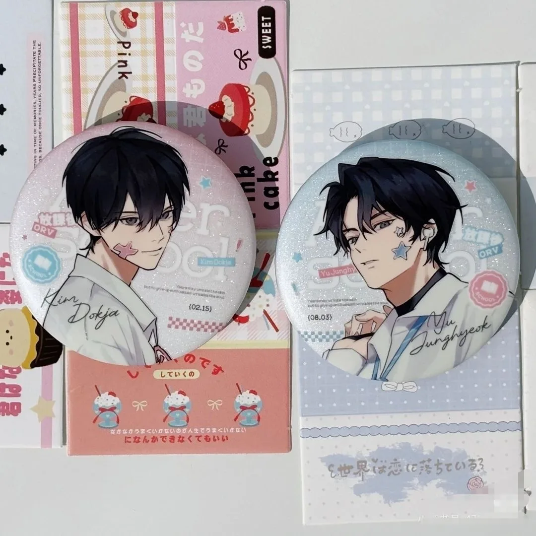 From the perspective of an omniscient reader, this 58MM badge brooch is a great decoration for friends and girlfriends