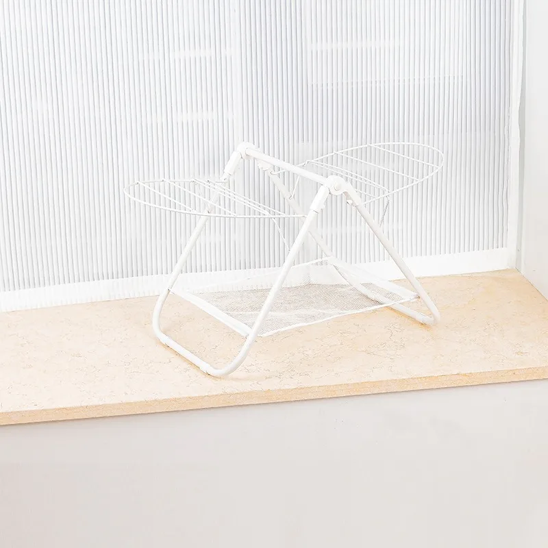 

Small drying rack Mini drying rack Floor-to-ceiling folding simple