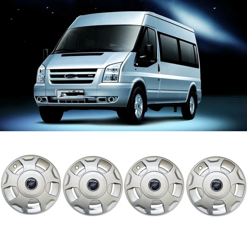 Car accessories 16 inch wheel cover Car Wheel Hub Caps Universal Car Wheel Hub Cover For Ford Transit MK6 MK7 V348  R16 Tyre