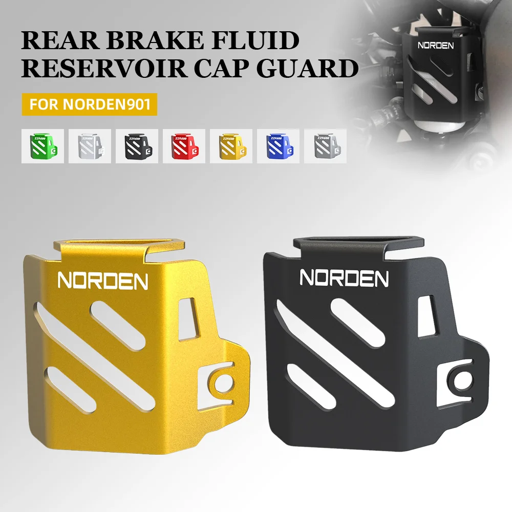 

For Norden901 Norden 901 2022 2023 Motorcycle Rear Brake Fluid Reservoir Guard Cover Protector Oil Tank Protection Accessories