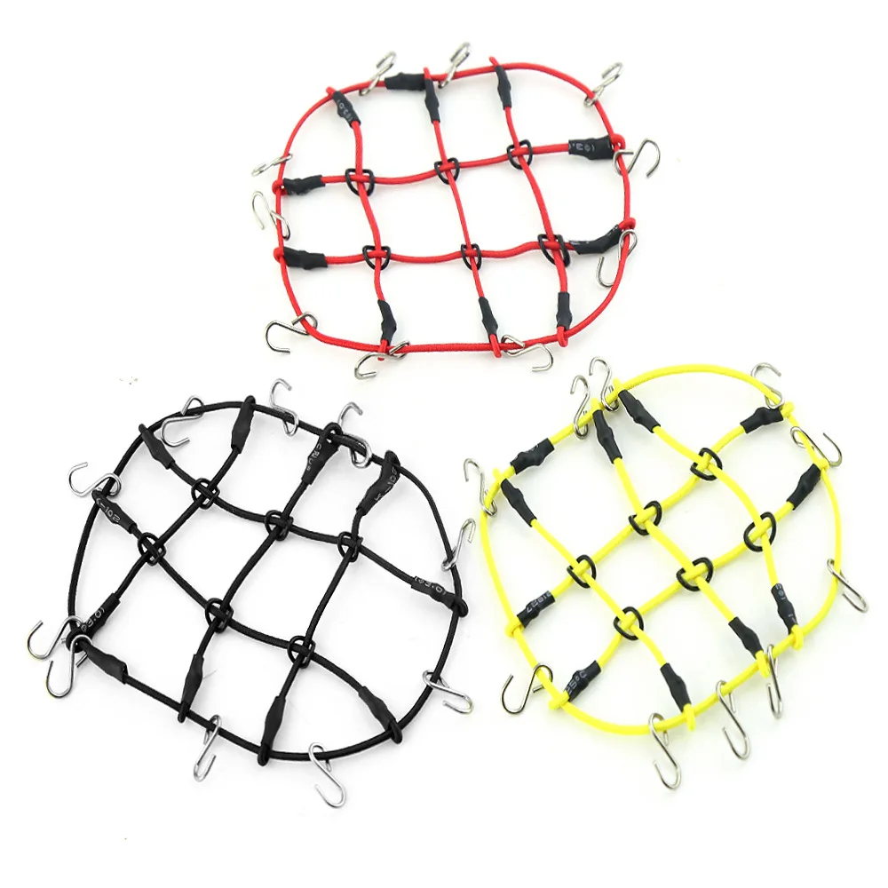 Elastic Roof Storage Net for SCX24 1 24 Crawler Axial 90081 Xiaomi Jimny Realistic Decoration Accessories Model Car Parts