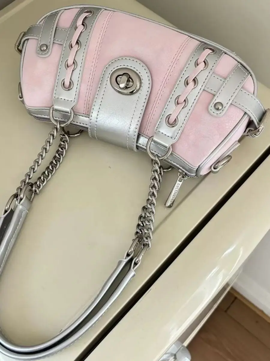 Millennium Color Block Leopard Print Women's Crossbody Bag Casual Style PU Leather Commuter Bag Shoulder Bag Tote Bag