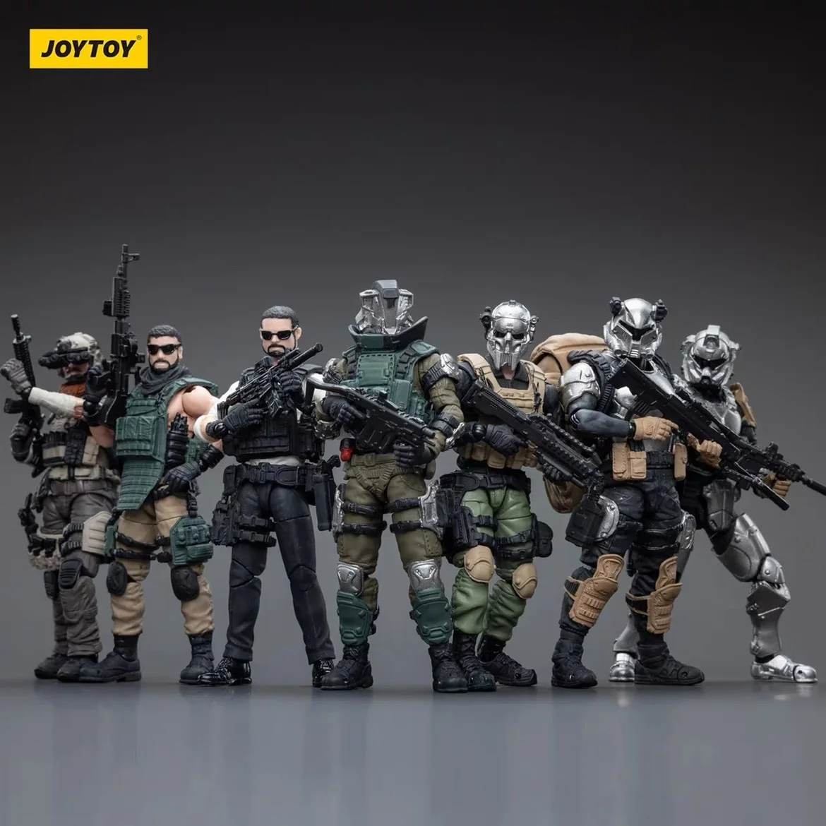 in Stock JOYTOY 1/18 10.5cm Action Figure Yearly Army Builder Promotion Pack Anime Collection Model