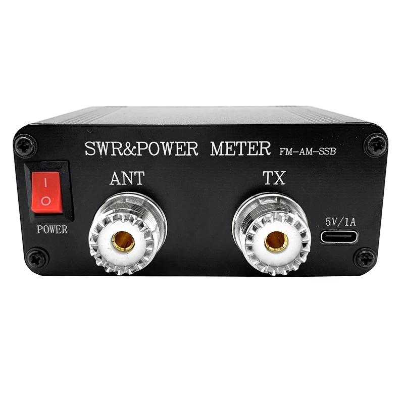 120W 1.8Mhz-50Mhz Digital Powers Standing Wave Meter SWR Meter FM AM SSB SWR Powers Watt Meter Alarm Function