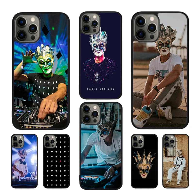 DJ Boris Brejcha Celular Mobile Smartphone Cases For iPhone 16 15 14 12 13 mini 11 Pro MAX 6S 7 8 Plus SE2020 Coque Fundas