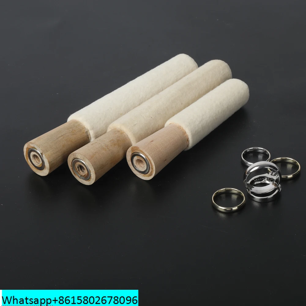 20pcs Hot sale Jewelry Making Tool Ring Polishing Buff Felt Ring Buff