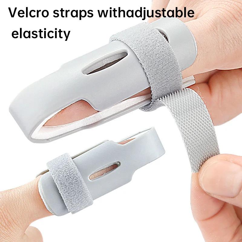 Adjustable Finger Fixing Splint Straighten Brace Pain Relief Trigger Sprain Dislocation Fracture Finger Splint Corrector Support