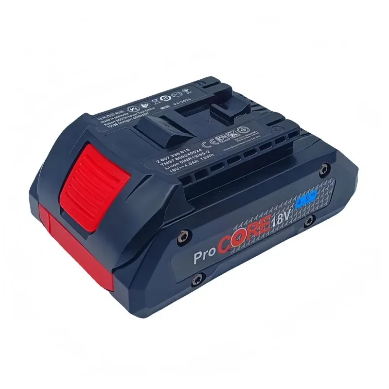 4000mAh 18V Li-ion 21700 Pro Core Battery Pack Replacement Compatible BAT609 BAT618 Cordless Power Tool Spare Battery
