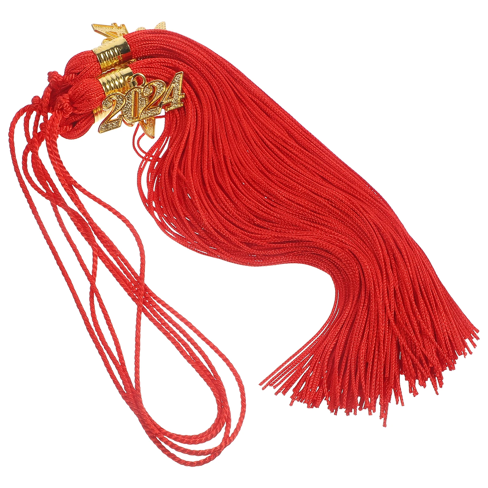 

Bow Graduation Cap Accessories Tassels Memorial Decoration Pendant Red Decorations Hats