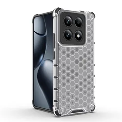 For Xiaomi 14T Pro Case For Xiaomi 14T Cover 6.67 inch Honeycomb Hard PC Shockproof Protection Bumper For Xiaomi 14T Pro