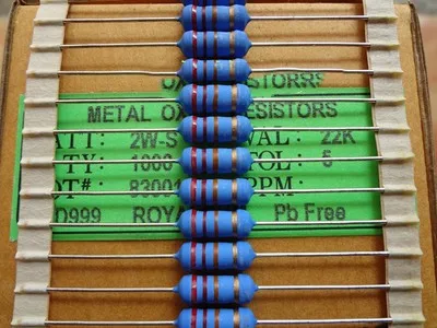 High power resistor 2W22K 2W22000R volume 4mm * 12mm