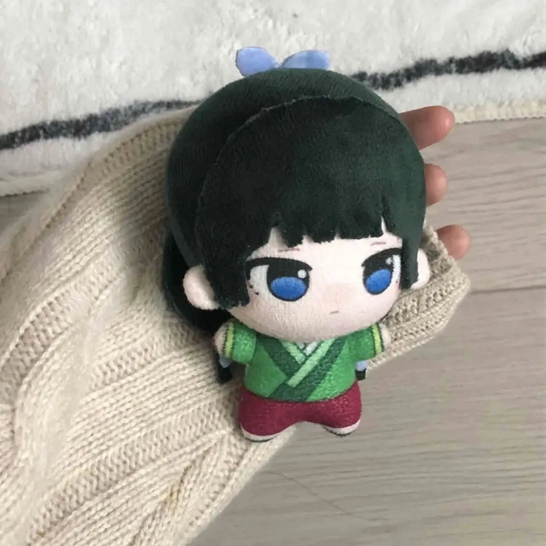 

10CM Anime The Apothecary Diaries Maomao Amane Cosplay Cute Plush Backpack Plushies Keychain Pendant Ornament Christmas Gifts