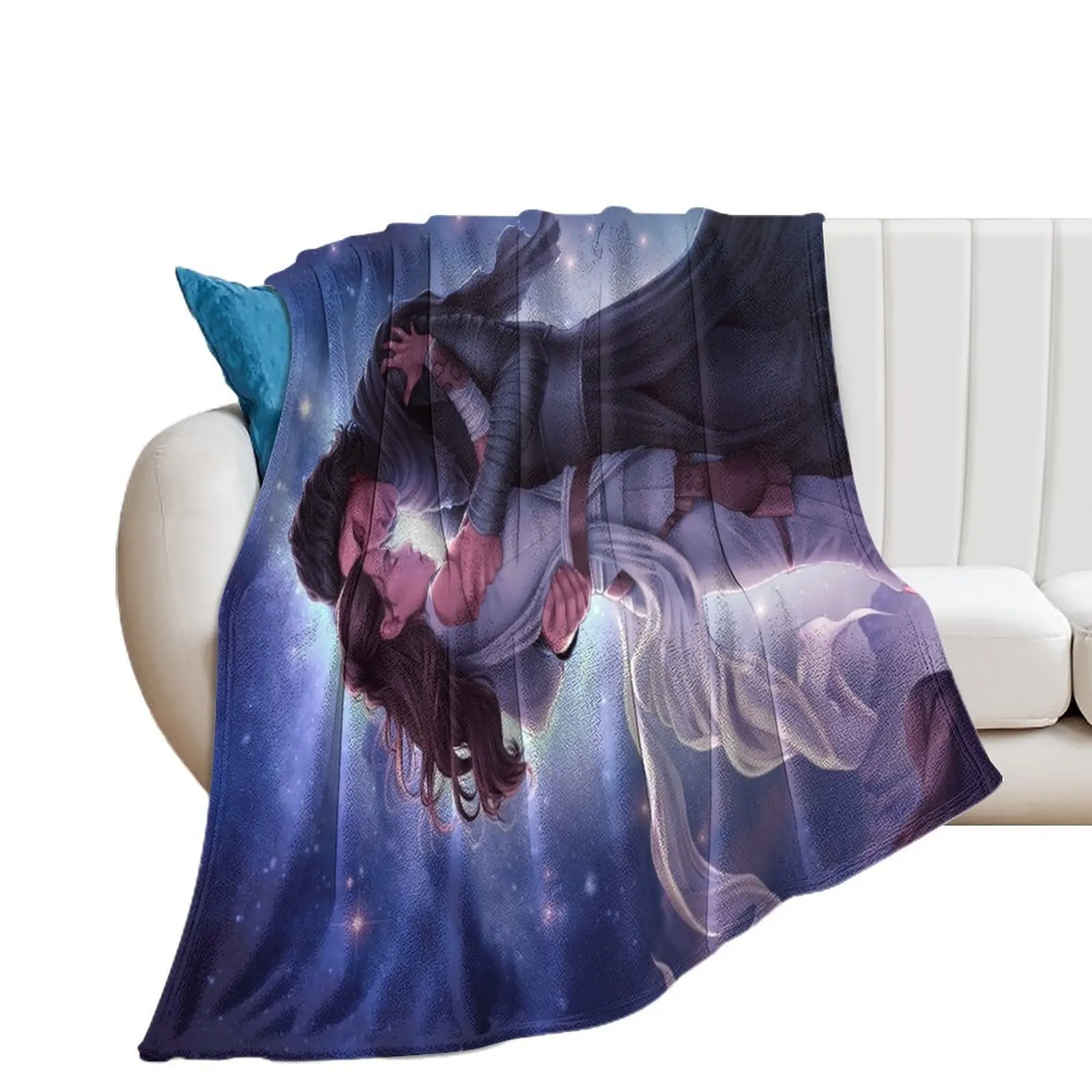 

Reylo - To the Ends of the Universe Throw Blanket christmas gifts Vintage Plaid on the sofa sofa bed Blankets