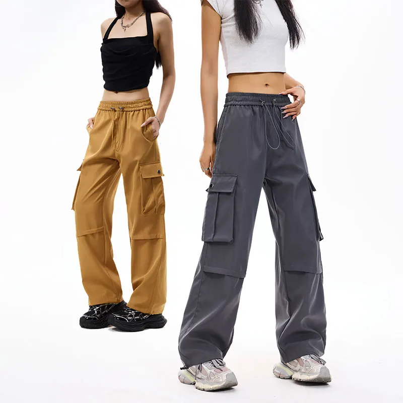 

Women Outdoor Sports Pants Breathable Comfortable Running Fitness Casual Sports Cargo Pant Spring Autumn Casual Loose Sport Pant