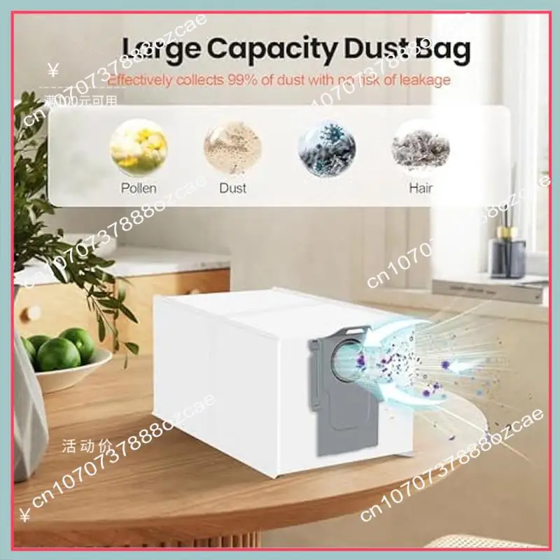 Bolsas de polvo A26P 24 para Roborock Q Revo/Qrevo S/Qrevo Pro/Qrevo Plus/Qrevo Master/Qrevo Curv/S8 Maxv Ultra/Saros 10/Saros 10R