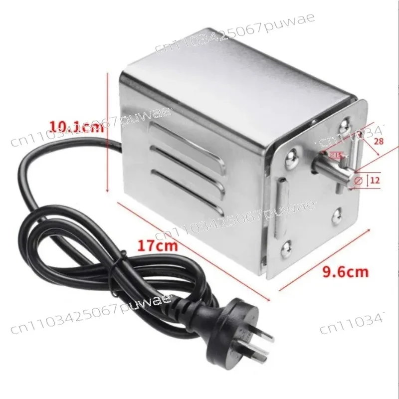 Stainless Steel BBQ Rotisserie Motor  Electric Roaster Barbecue Motor EU/US/AU Plug Outdoor Rotisserie Kit