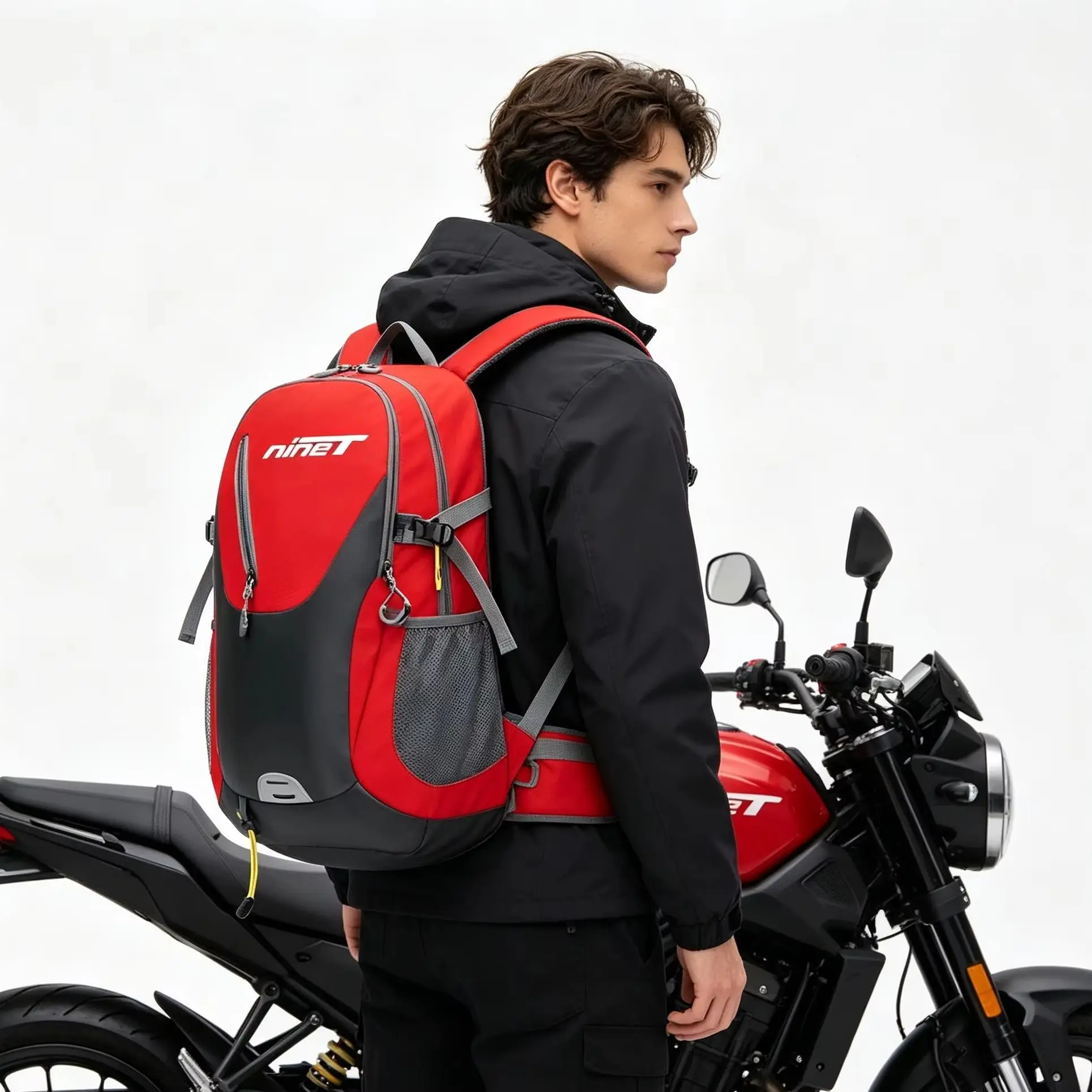 

Classic 40L Outdoor Backpack for BMW R1200GS/G310GS/F850GS/F750GS/R Nine T – High Quality Travel Backpack for Men & Women