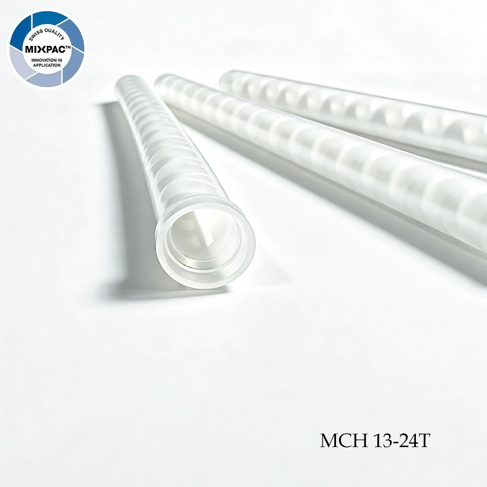 

Sulzer MCH 13-24T Mini Glue Static Mixer Nozzle Applicator Epoxy Nozzle Tips PP Material C System 1:1/2:1 Cartridge