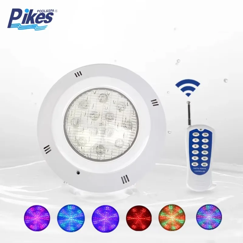 STLF  Wholesale Wall Mounted Pool Light 252 Bulbs 25W/12V ABS+UV Material Anto Color Change Swimming Pool Tool & Accessory