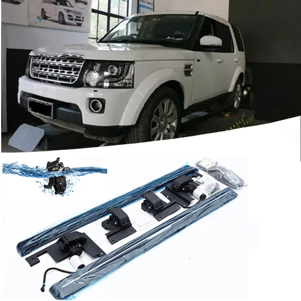 Fixed Deployable Electric High Quality Car Door Running Board Side Step fit for LR Discovery4 LR4 2010-2016