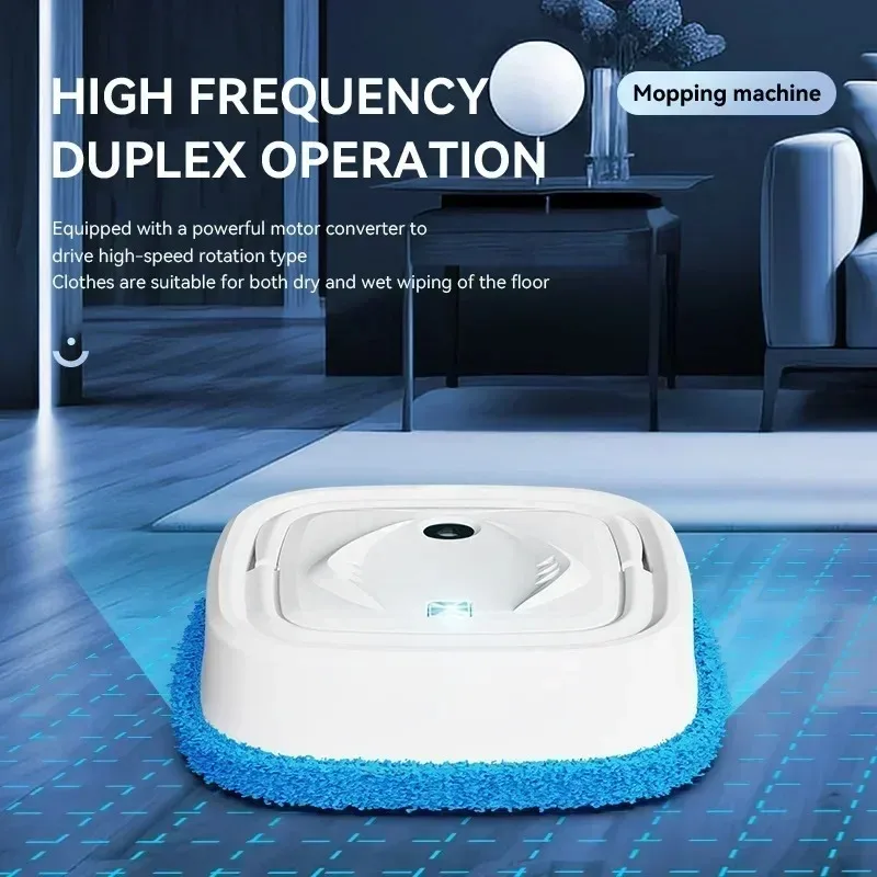 3 In 1 Mini Wireless Robot Vacuum Cleaner Sweeping Mopping Household Cleaning Machine For Lazy People Home Use