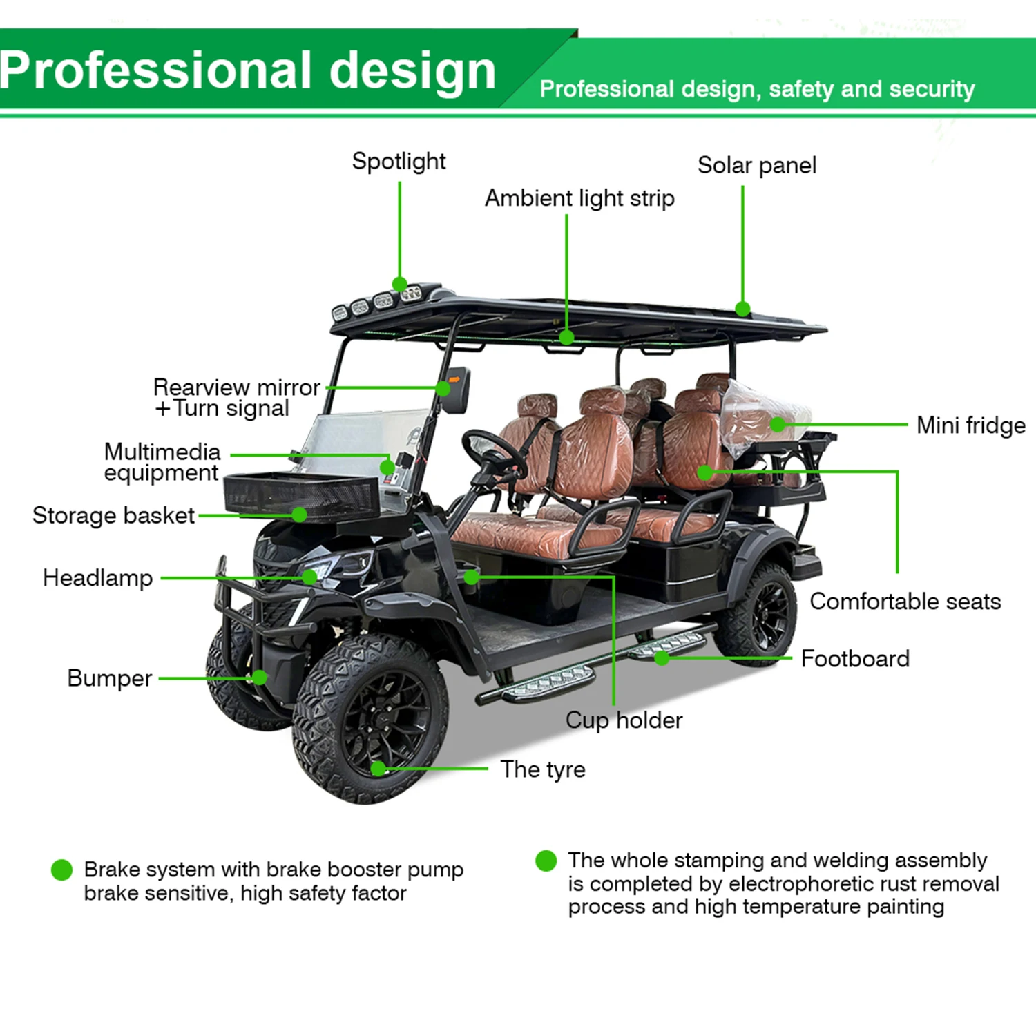 Рисунок 6 - 2 4 6-пассажирский клубный автомобиль