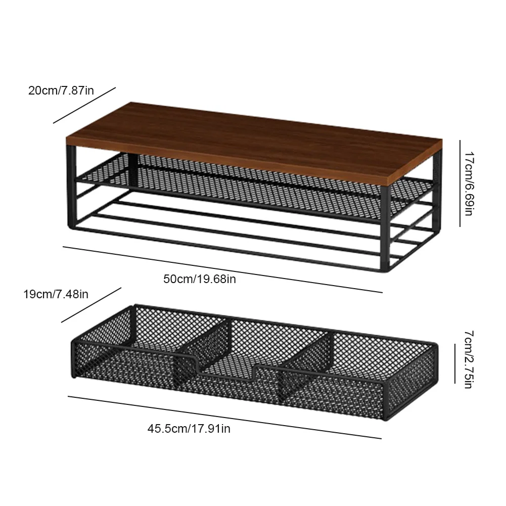 Computer Monitor Stand Riser with Drawer Computer Stand Office Organizer Office Desk Accessories for Office Supplies