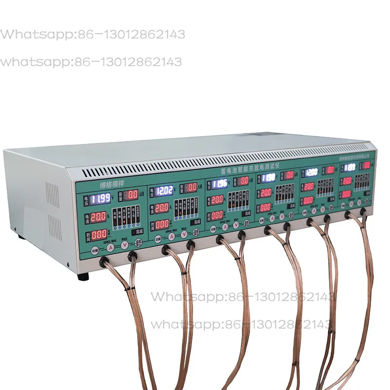 120 electric vehicle battery charge and discharge detector 6-way capacity detection of automatic cycle integrated machine