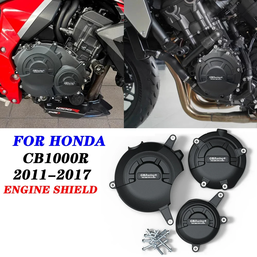 

Motorcycles Engine Protection Cover for Case GB Racing, New Engine Covers, Protectors for Honda CB1000R, 2011-2017