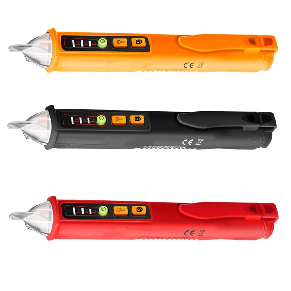 AC/DC Voltage Detectors Smart Non-Contact Tester Pen Meter 12-1000V Current Electric Sensor Test Pencil AC10A