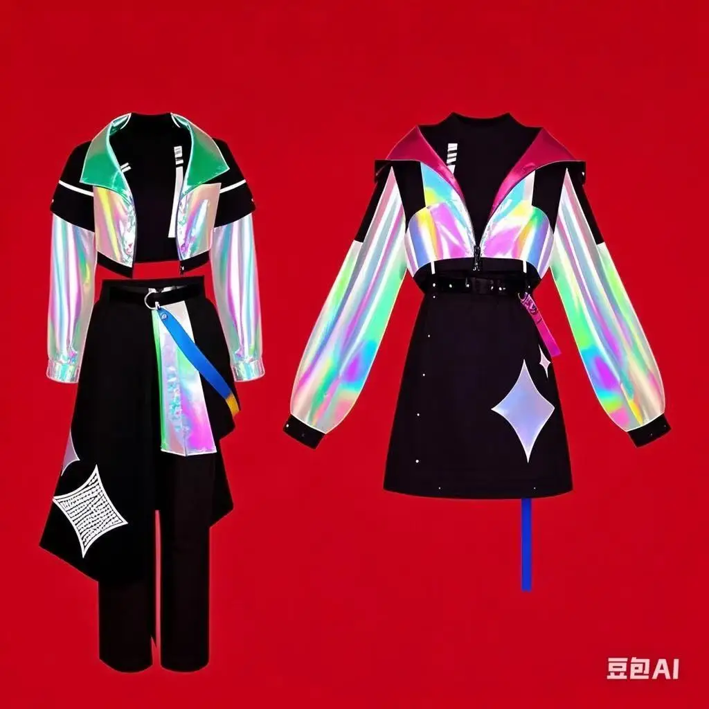 

cosplay anime Four box event Laser cut jacket Kusunoki Nene cosplay costume and wig
