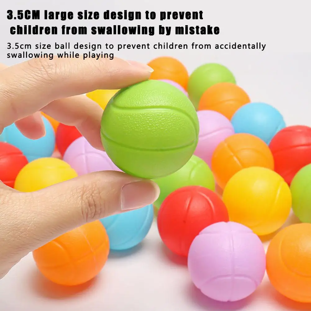 Color Sorting Ball Toy Colorful Balls Sensory Game Rainbow Balls Board Game Educational Sensory Interactive Puzzle For Kids O8l2