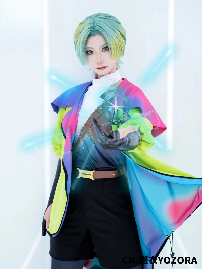GNOSIA Yuri Cosplay Costume Men women new fashionable jackets vests shorts socks props Halloween carnival Yuri uniforms HCos view 2