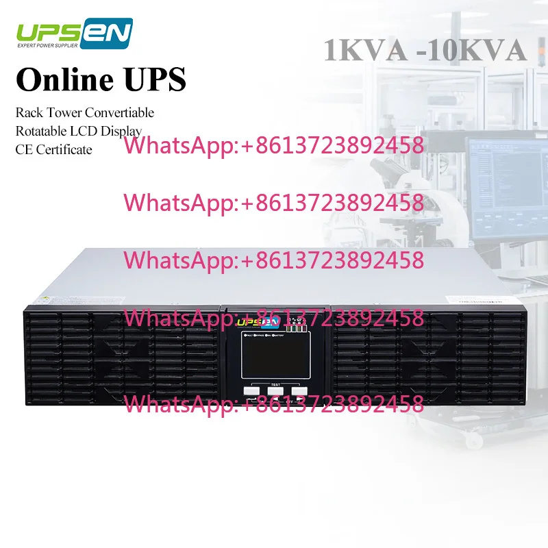 3kVA/2.7kW 2U Rack Mount Online UPS | 72V Internal Battery with Tower/Rack Convertible