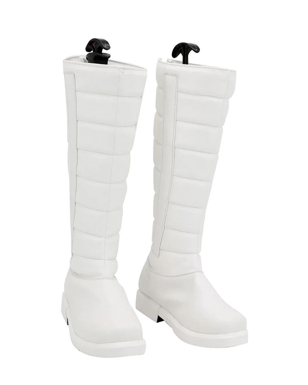 Bottes de Cosplay Ben Solo en Cuir Blanc, Chaussures Sur Mesure, Toutes Tailles, pour Adultes et Enfants