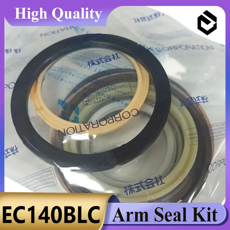 EC140BLC Arm Seal Kit Cylinder Seal Kit for Excavator EC140B EC140BLC Repair Kit Excavator Parts