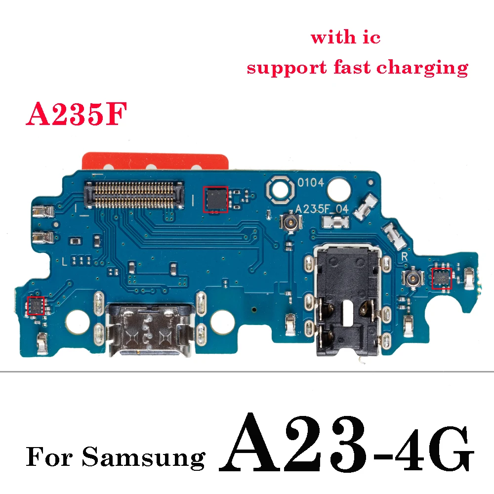 البوب 10 قطعة شاحن USB شحن موصل ميناء فليكس لسامسونج A04 A10 A20 E S A145 A146 A21 A23 A41 A52 A53 A72 A30S A40S A50S