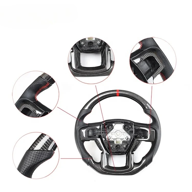 Real Carbon Fiber Steering Wheel for Ford FJ150 Customized Acceptable
