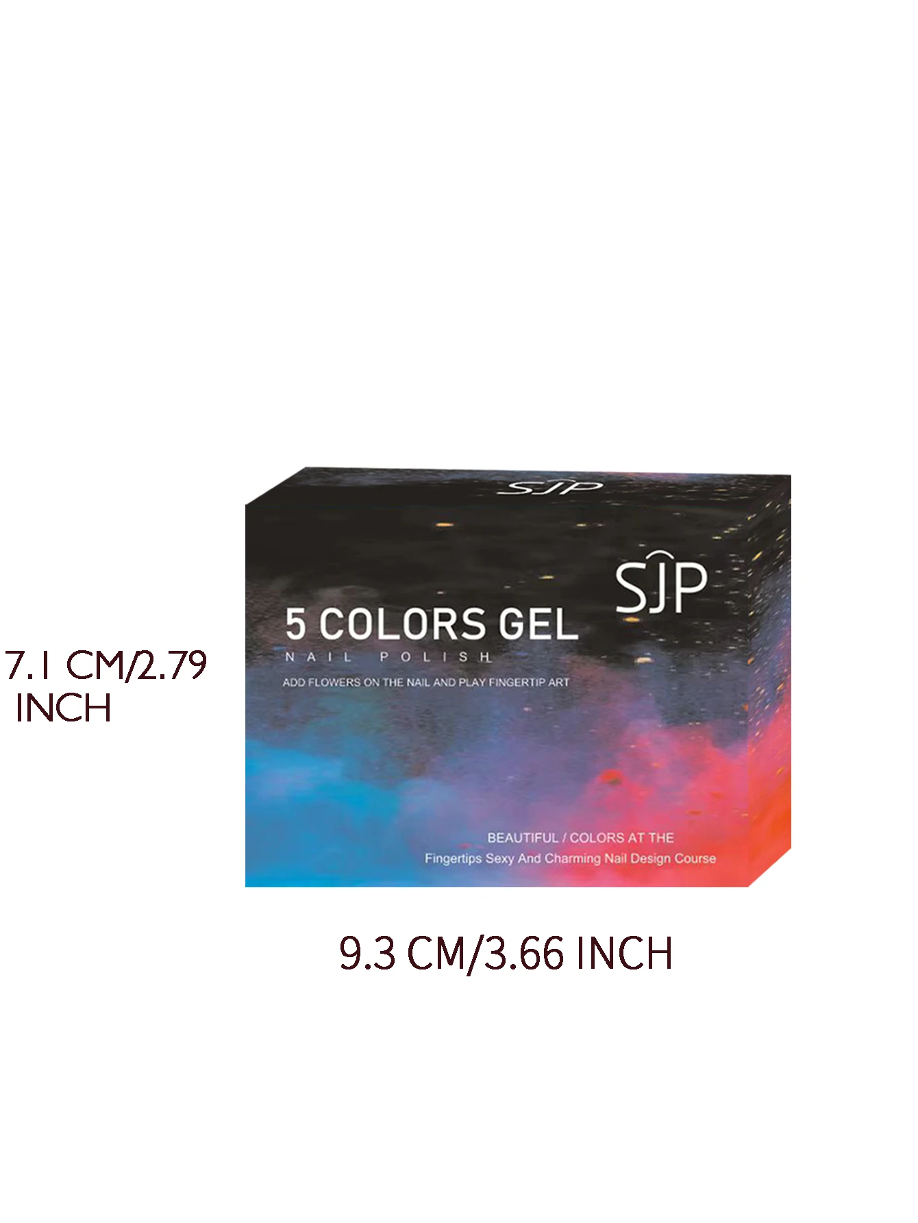 1/5개 가을 겨울 할로윈 네일 폴리쉬 세트 UV 젤 네일 아트 매니큐어 참 DlY 매니큐어 프렌치 팁 네일