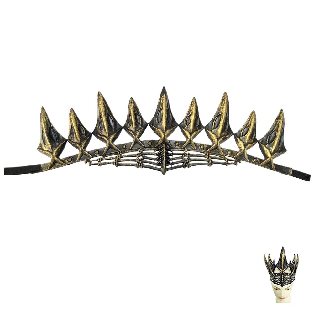 

Gothic Crowns for Women and Men: Tiara, Queen, King, Crown, Witch Hair, Headpiece, Headwear, Accessories for Carnival, Costume,