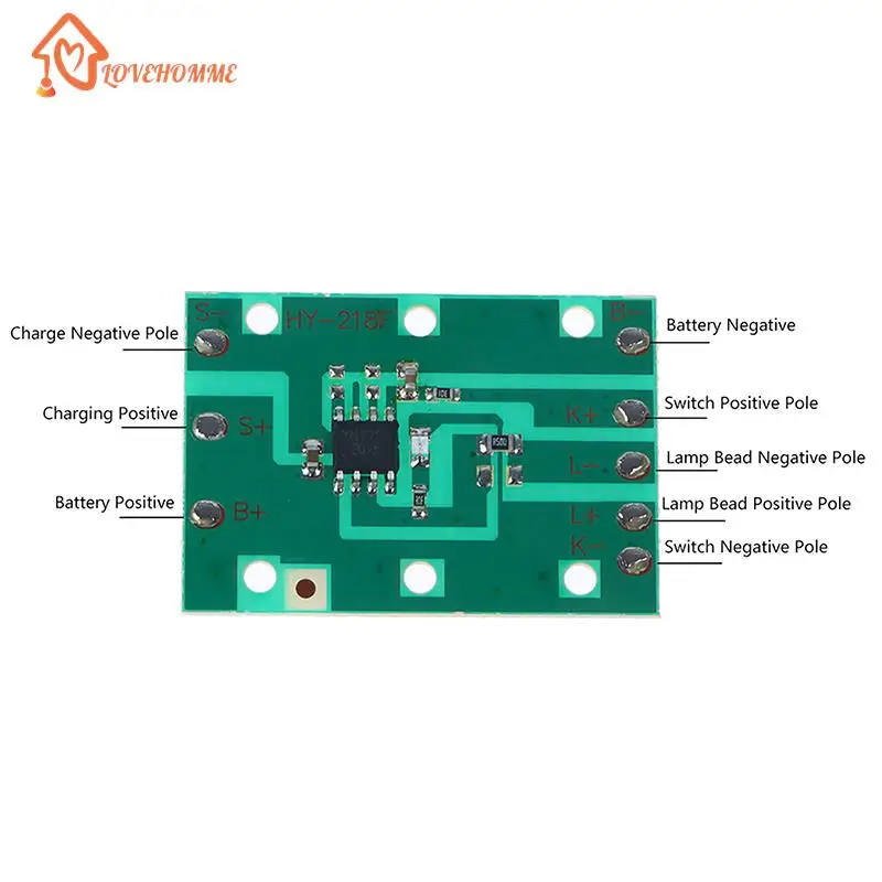 Universal Headlamp Circuit Board 3.7V Zoom Fixed-focus Headlamp Circuit Board Strong and Weak Flash Three Gears