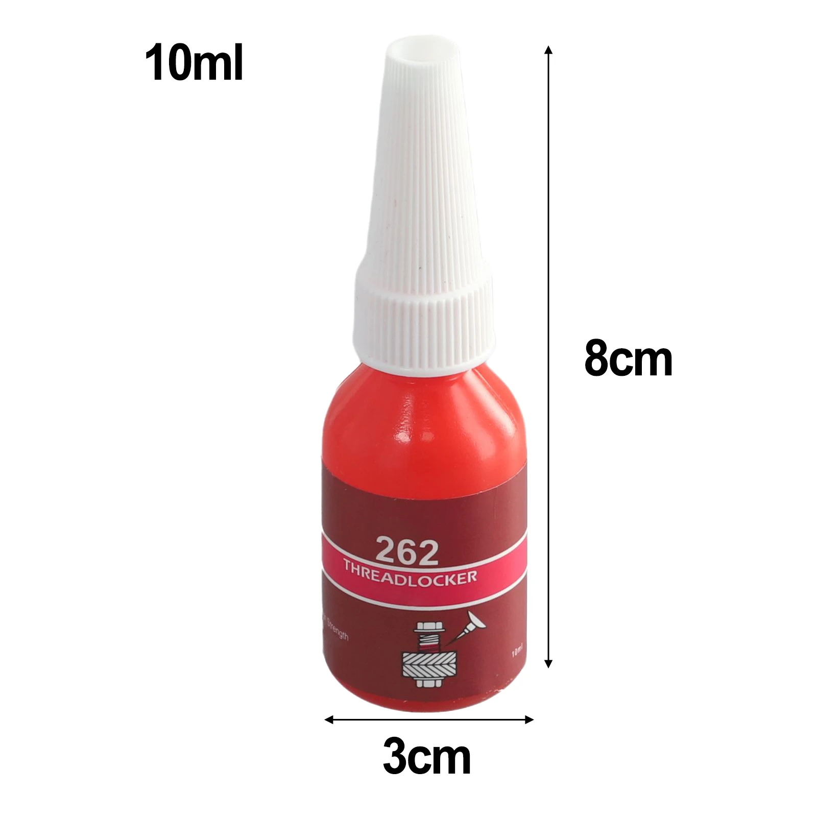 10ml Threadlocker L-octite 262 Blue Screw Glue Thread Locking Agent Anaerobic Glue Anti-loose Medium Strength For M6-M20 Thread
