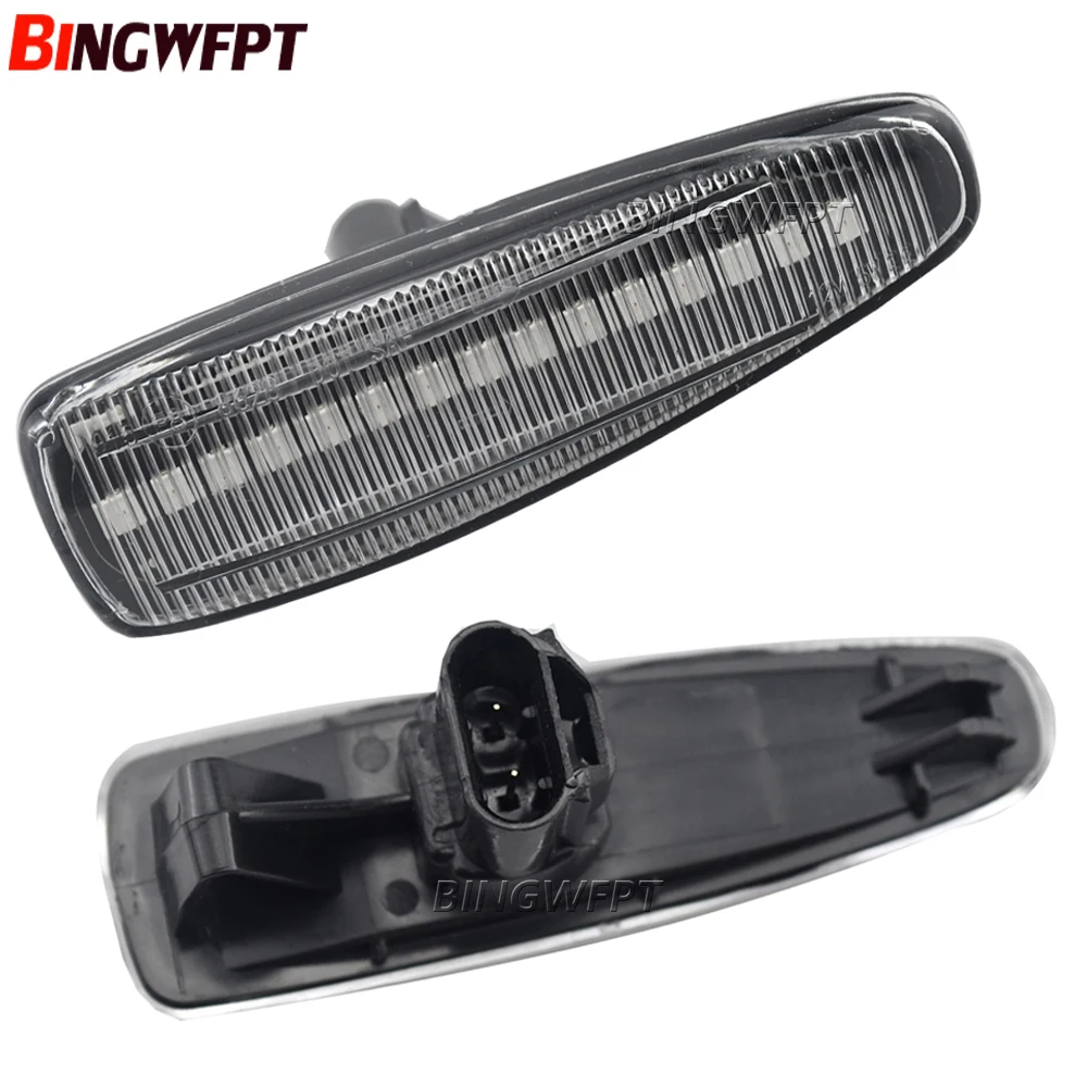 

2PCS Dynamic Side Marker Lamps LED Sequential Turn Signal Lights For Mitsubishi Lancer / Evolution X 2008-2018 OEM 8351A001