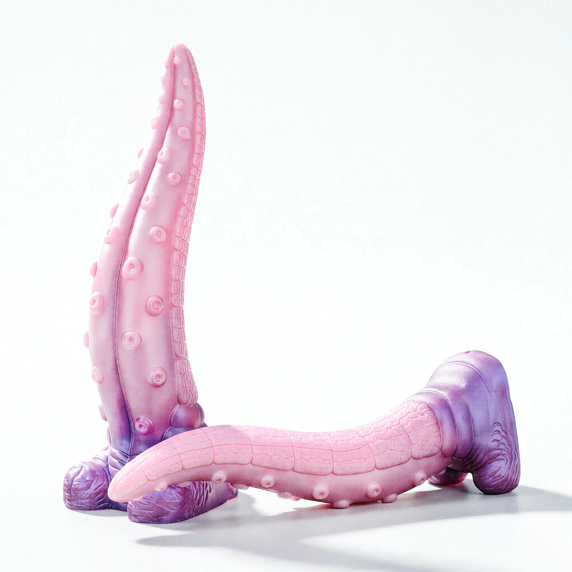 SHAZ Unique Apricot Silicone Anal Plug Realistic Tongue Dildo Clitoral Orgasm Stimulator Adult Sex Toy for Women Men And Gay 18+