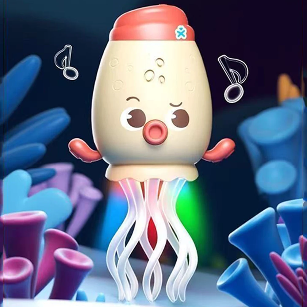 ライト付き電動ダンシングオクトポッド クロールインタラクティブオクトポッド タイプCケーブル障害物センサー オクトポッド 教育用幼児用おもちゃ