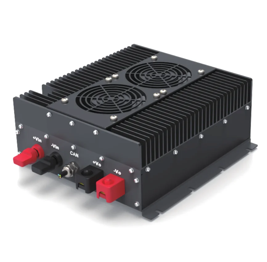 New Energy Vehicle 3kW DC-DC Converter 300V-750V Input to 27.5V Output Voltage Reduction