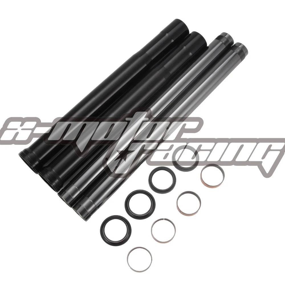 

Комплект передних амортизационных вилок (трубок подвески) Black/Gold DLC для Kawasaki ZR800 Z800 2013-2016 41x525мм 473мм