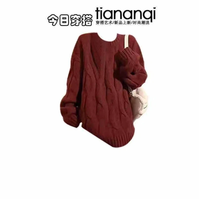 Leisure Suit Women's New Korean Loose Knitted Sweater+slimming Camisole Dress Elegant Women's Two-piece Set